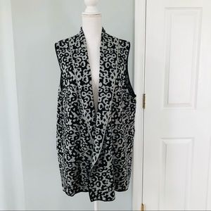 NWT EST 1946 sleeveless cardigan